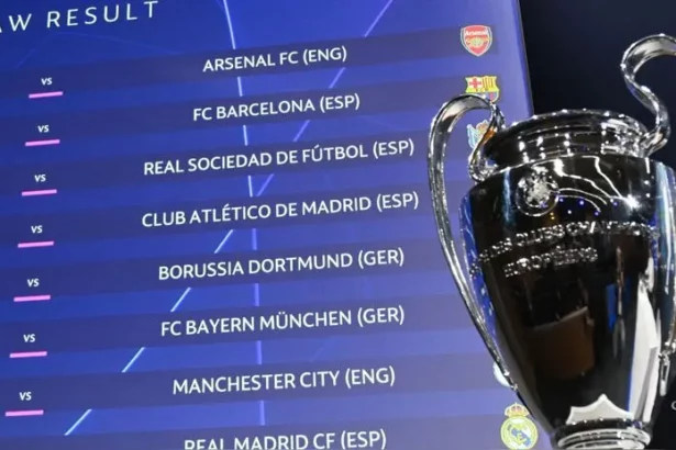 Emoción desbordante: Rivales revelados en el sorteo de octavos de la Champions League