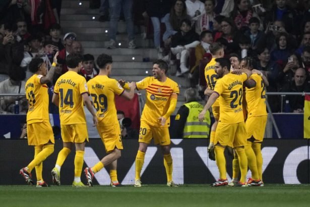 Barcelona arrasa con Atlético en el Estadio Cívitas Metropolitano: 0-3