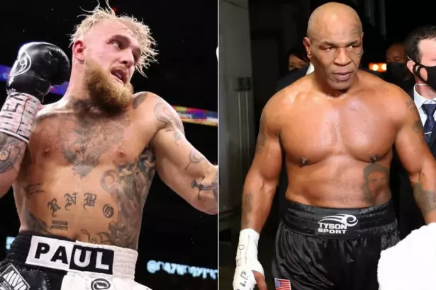 "Choque de leyendas: Jake Paul contra Mike Tyson en un espectáculo histórico de boxeo"