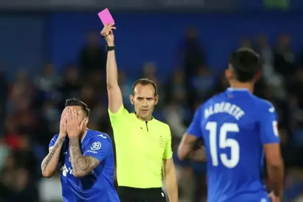 Tarjeta rosa en Copa América