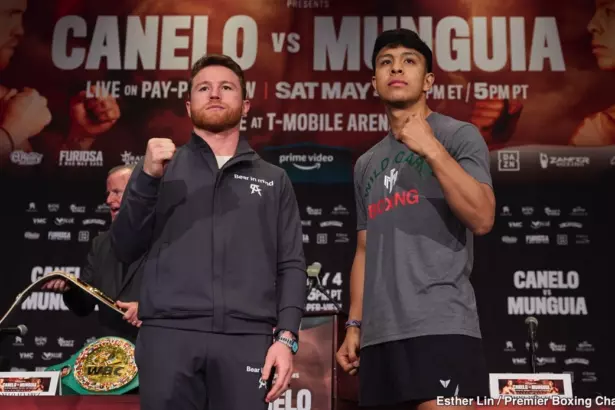 "Dos guerreros, un anillo: Canelo vs. Munguía - Una batalla para siempre".