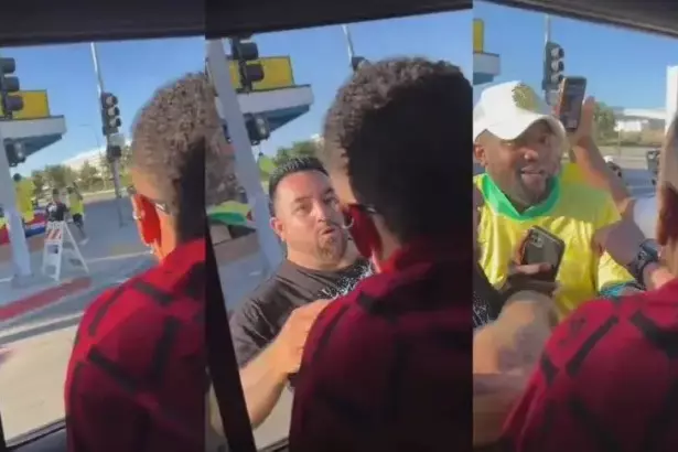 Neymar compra camisetas en Inglewood