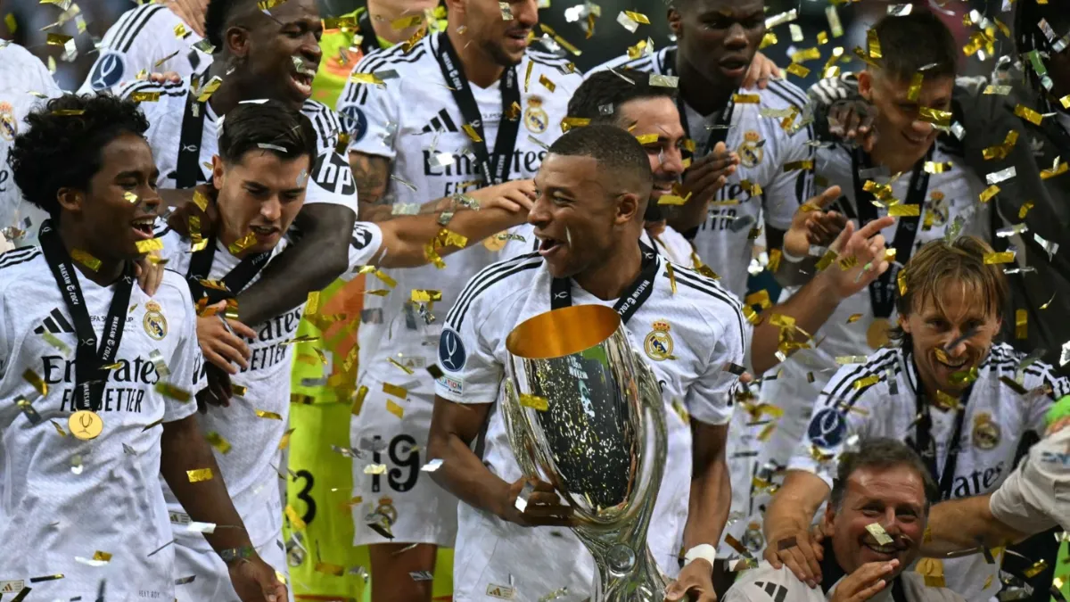 Real Madrid Se Corona Campeón de la Supercopa de Europa 2024 - Sport.pe ...