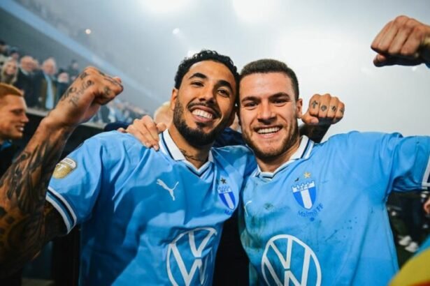 Sergio Peña, bicampeón sueco con Malmö FF