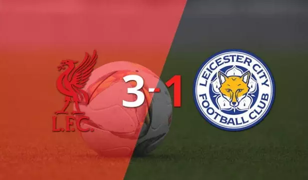 Victoria 3-1 sobre Leicester en Anfield