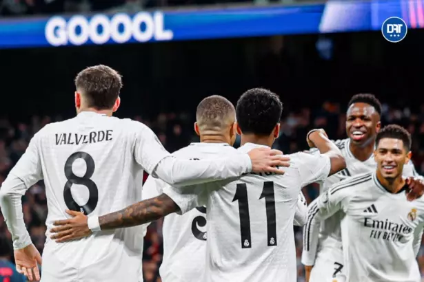 "Vinicius Jr. cierra la goleada con clase."