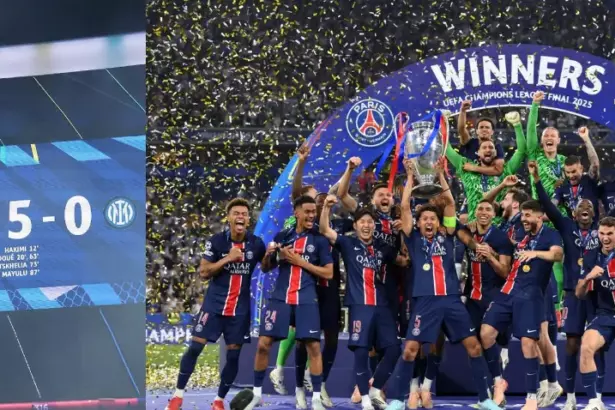 Histórica victoria del PSG: la goleada definitiva en Champions